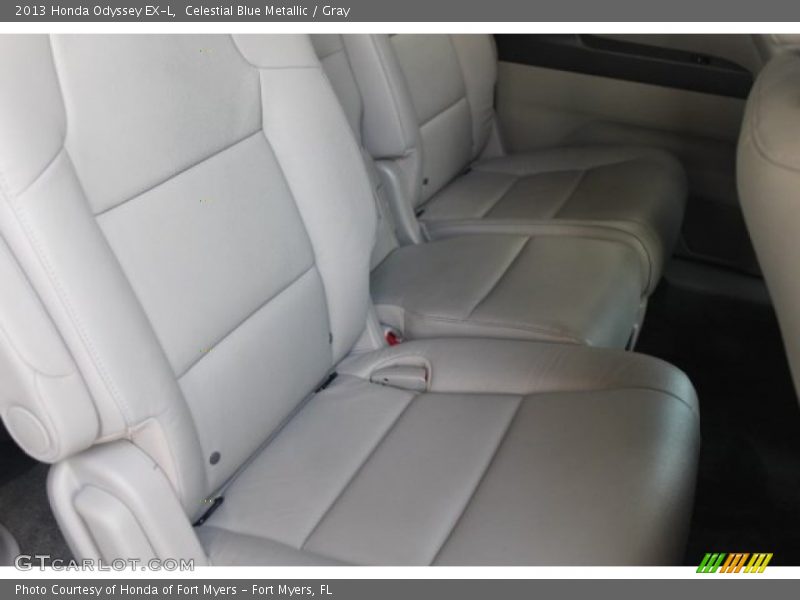 Celestial Blue Metallic / Gray 2013 Honda Odyssey EX-L