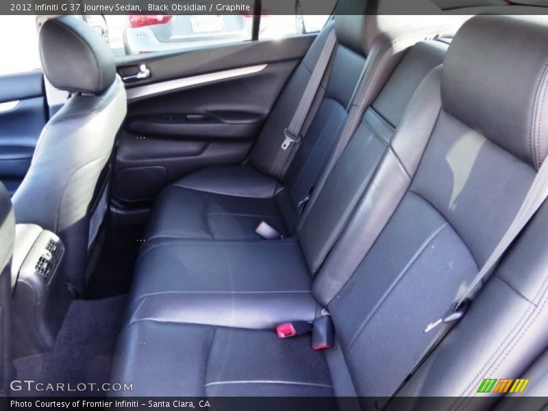 Black Obsidian / Graphite 2012 Infiniti G 37 Journey Sedan