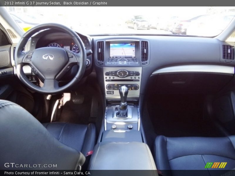 Black Obsidian / Graphite 2012 Infiniti G 37 Journey Sedan