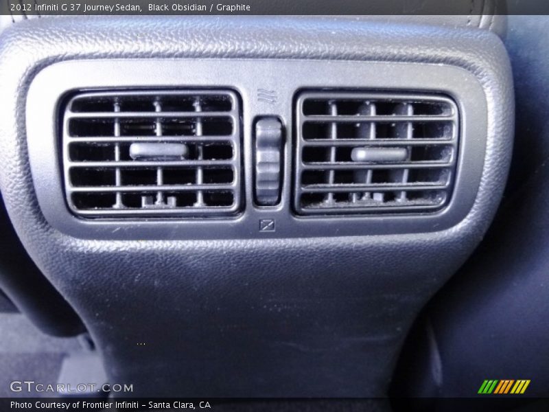 Black Obsidian / Graphite 2012 Infiniti G 37 Journey Sedan