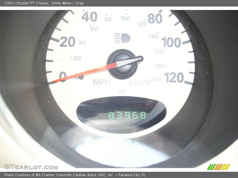 Stone White / Gray 2001 Chrysler PT Cruiser