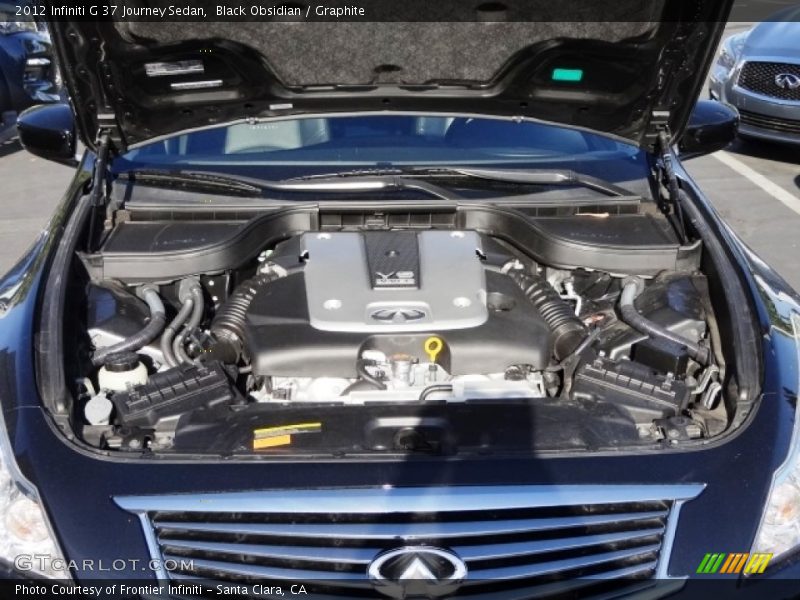 Black Obsidian / Graphite 2012 Infiniti G 37 Journey Sedan