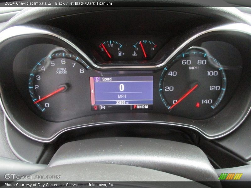 Black / Jet Black/Dark Titanium 2014 Chevrolet Impala LS