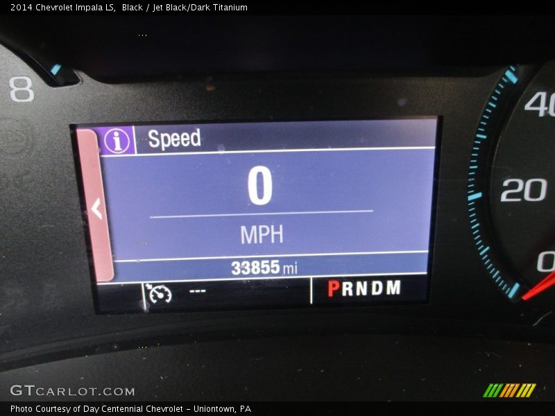 Black / Jet Black/Dark Titanium 2014 Chevrolet Impala LS