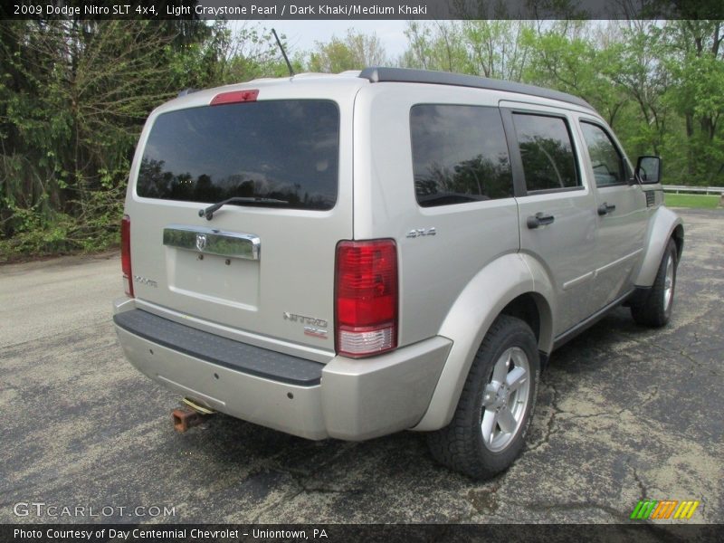 Light Graystone Pearl / Dark Khaki/Medium Khaki 2009 Dodge Nitro SLT 4x4
