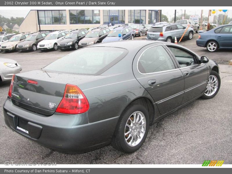 Onyx Green Pearl / Dark Slate Gray 2002 Chrysler 300 M Sedan