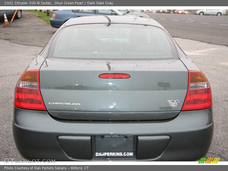 Onyx Green Pearl / Dark Slate Gray 2002 Chrysler 300 M Sedan