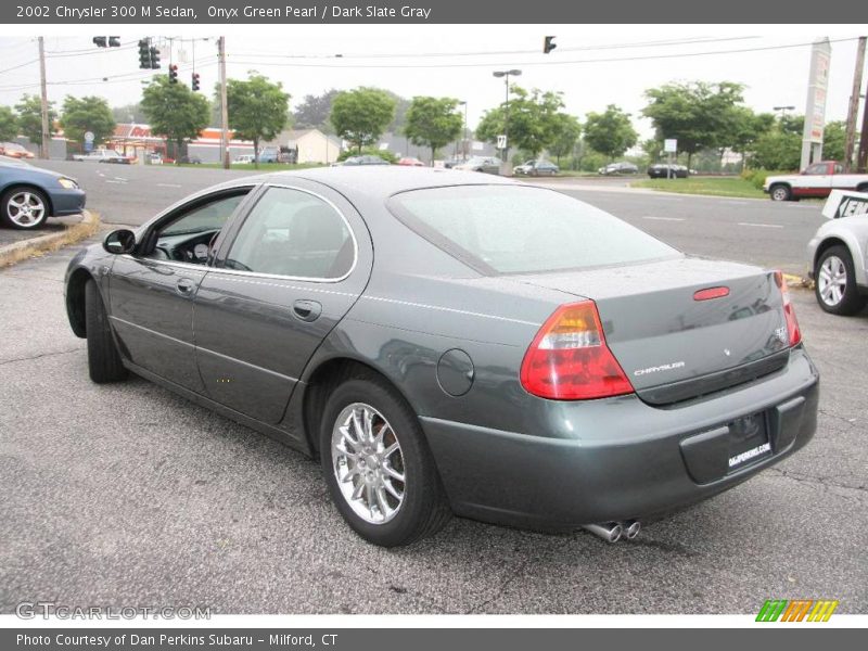 Onyx Green Pearl / Dark Slate Gray 2002 Chrysler 300 M Sedan