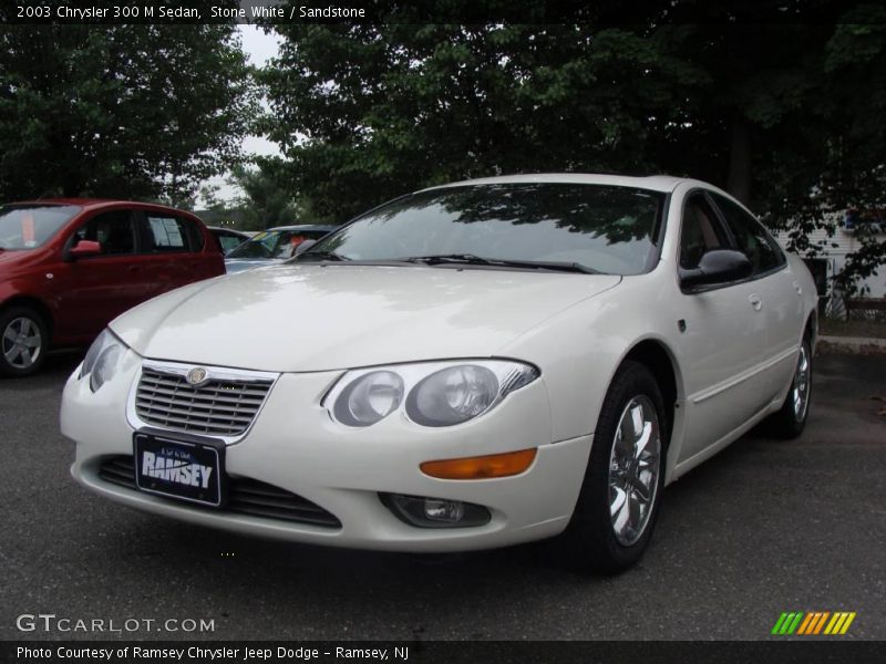 Stone White / Sandstone 2003 Chrysler 300 M Sedan