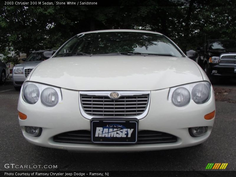 Stone White / Sandstone 2003 Chrysler 300 M Sedan