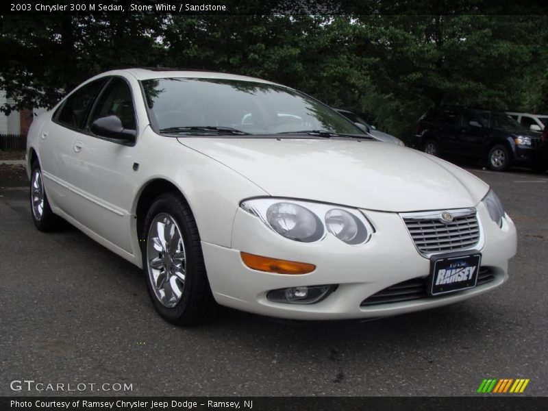Stone White / Sandstone 2003 Chrysler 300 M Sedan