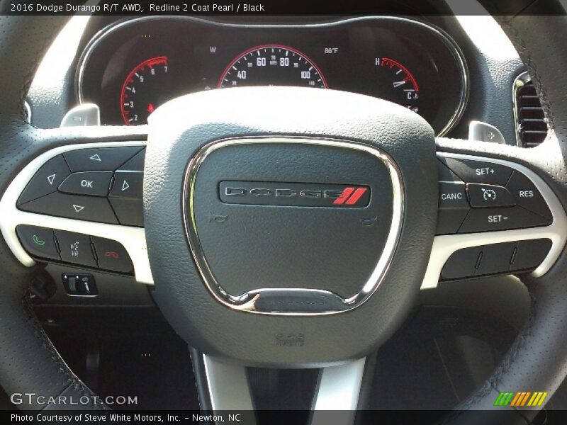 Redline 2 Coat Pearl / Black 2016 Dodge Durango R/T AWD