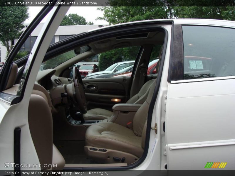 Stone White / Sandstone 2003 Chrysler 300 M Sedan