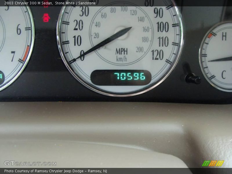 Stone White / Sandstone 2003 Chrysler 300 M Sedan