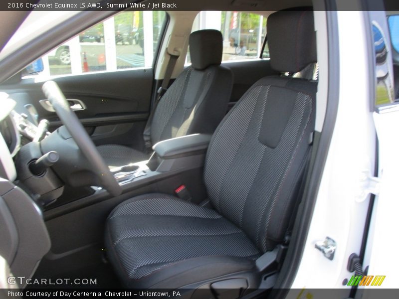 Summit White / Jet Black 2016 Chevrolet Equinox LS AWD