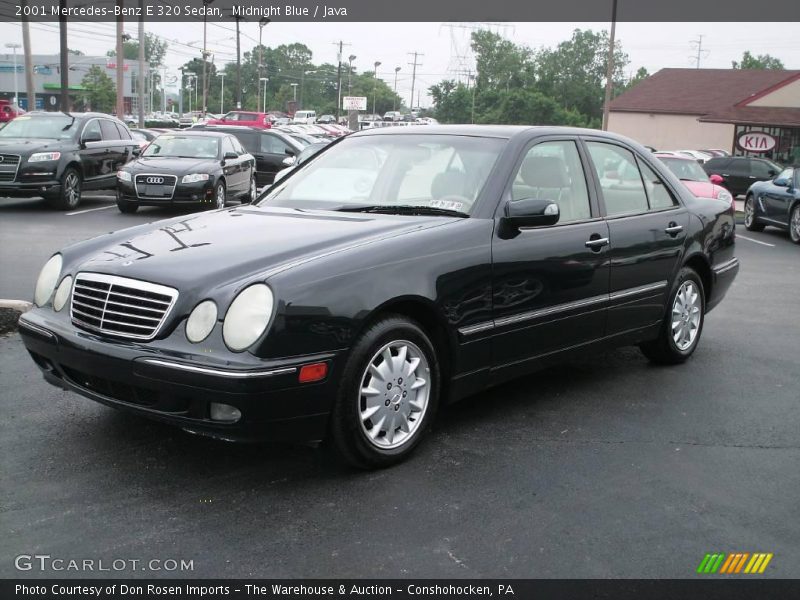 Midnight Blue / Java 2001 Mercedes-Benz E 320 Sedan
