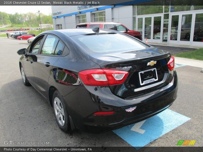 Mosaic Black Metallic / Jet Black 2016 Chevrolet Cruze LS Sedan