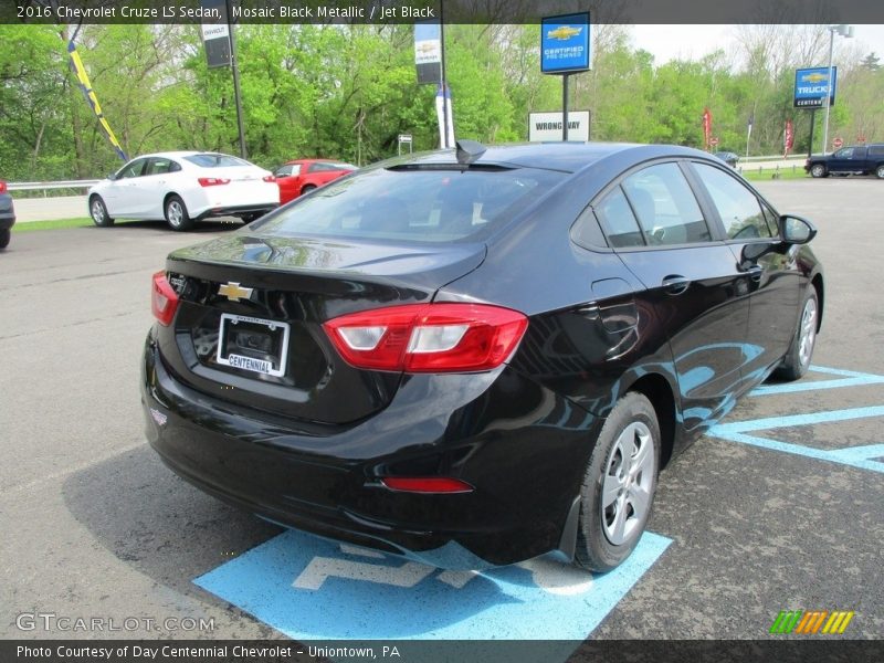 Mosaic Black Metallic / Jet Black 2016 Chevrolet Cruze LS Sedan
