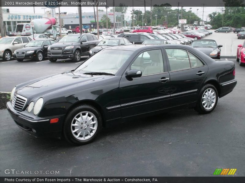 Midnight Blue / Java 2001 Mercedes-Benz E 320 Sedan