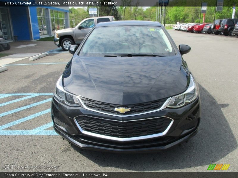 Mosaic Black Metallic / Jet Black 2016 Chevrolet Cruze LS Sedan