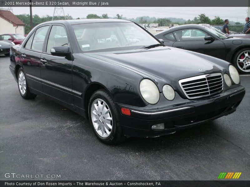 Midnight Blue / Java 2001 Mercedes-Benz E 320 Sedan