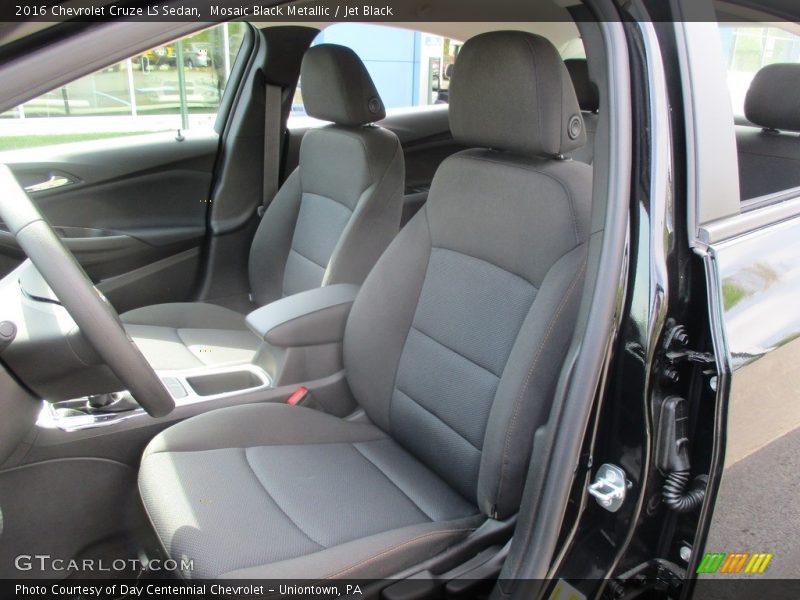 Mosaic Black Metallic / Jet Black 2016 Chevrolet Cruze LS Sedan