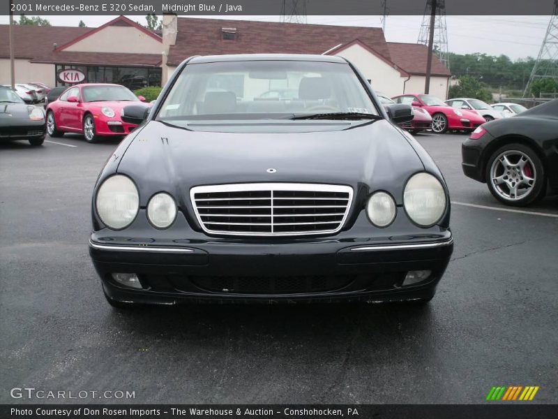 Midnight Blue / Java 2001 Mercedes-Benz E 320 Sedan