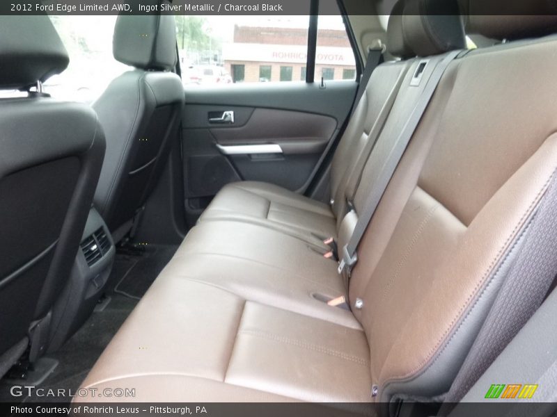 Ingot Silver Metallic / Charcoal Black 2012 Ford Edge Limited AWD