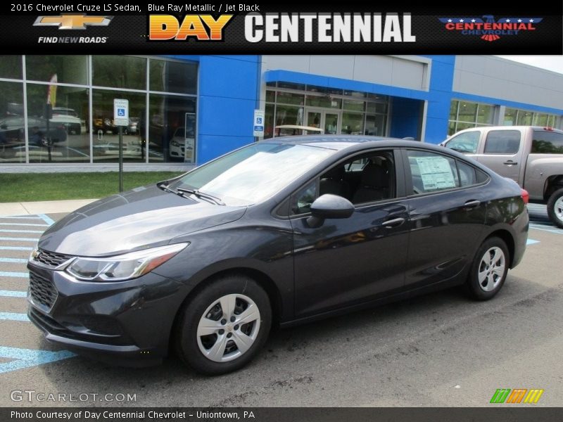Blue Ray Metallic / Jet Black 2016 Chevrolet Cruze LS Sedan