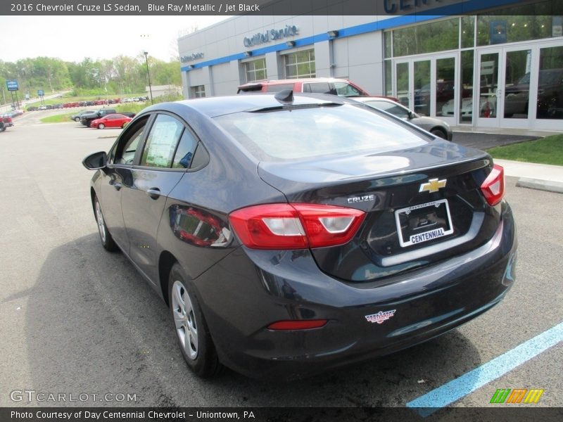 Blue Ray Metallic / Jet Black 2016 Chevrolet Cruze LS Sedan
