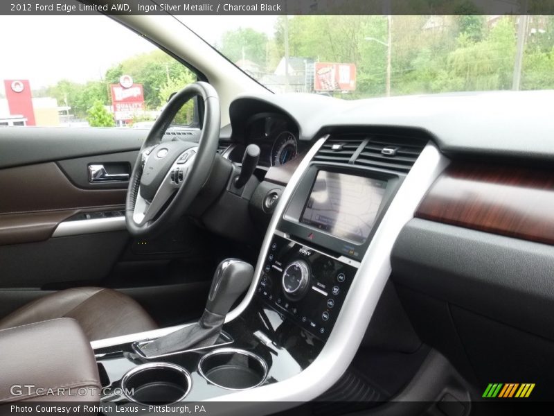 Ingot Silver Metallic / Charcoal Black 2012 Ford Edge Limited AWD