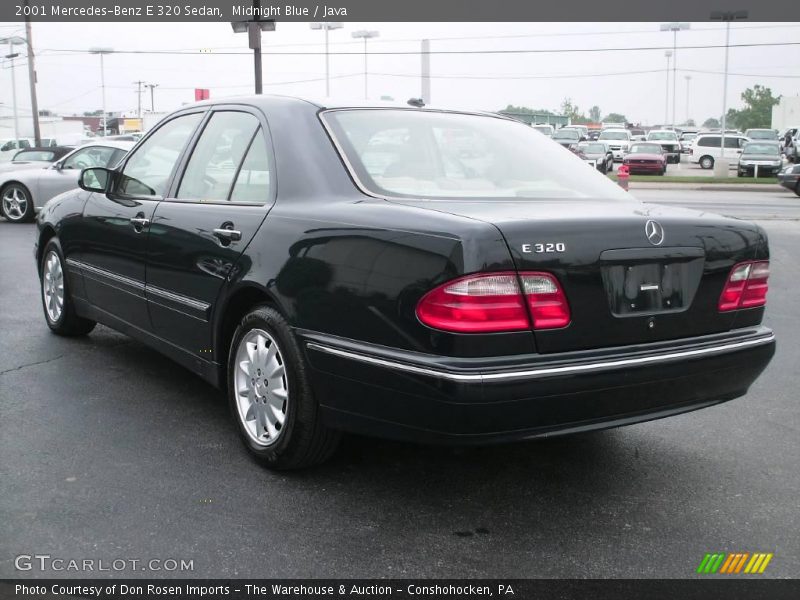 Midnight Blue / Java 2001 Mercedes-Benz E 320 Sedan