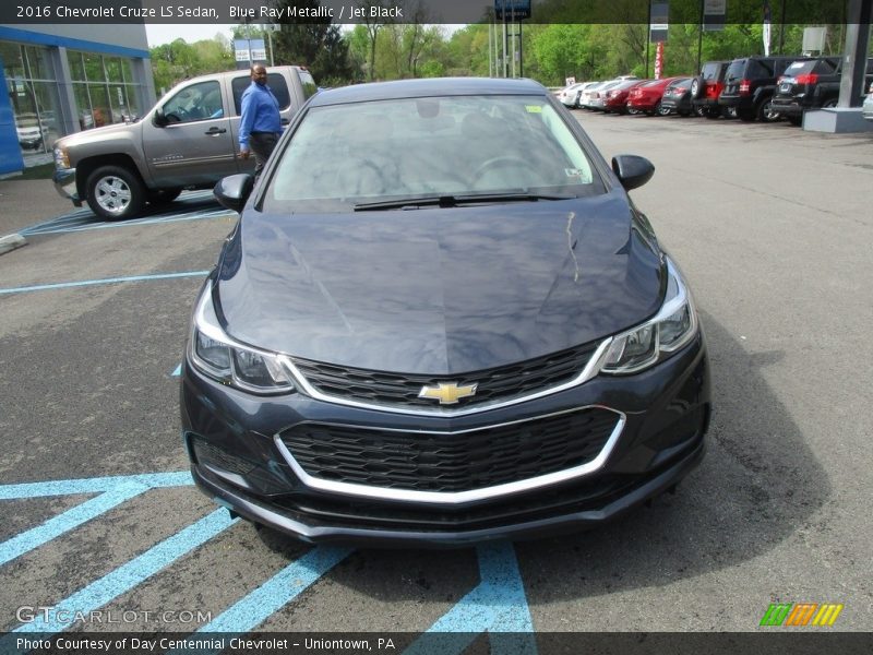 Blue Ray Metallic / Jet Black 2016 Chevrolet Cruze LS Sedan