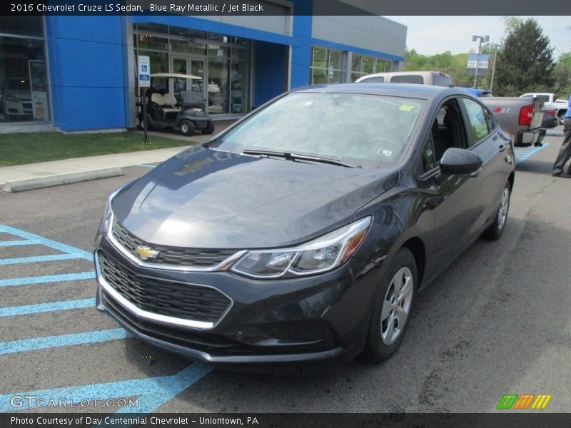 Blue Ray Metallic / Jet Black 2016 Chevrolet Cruze LS Sedan