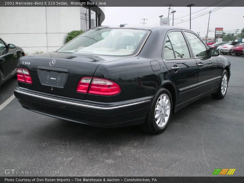 Midnight Blue / Java 2001 Mercedes-Benz E 320 Sedan