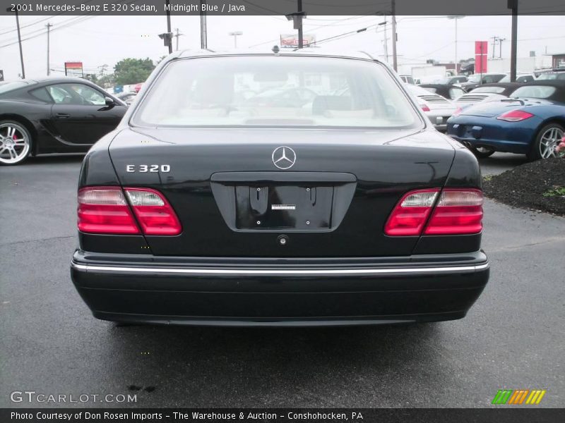 Midnight Blue / Java 2001 Mercedes-Benz E 320 Sedan