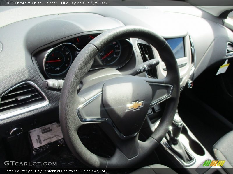 Blue Ray Metallic / Jet Black 2016 Chevrolet Cruze LS Sedan