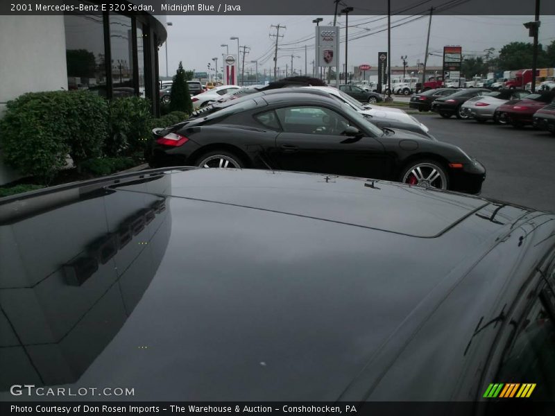 Midnight Blue / Java 2001 Mercedes-Benz E 320 Sedan