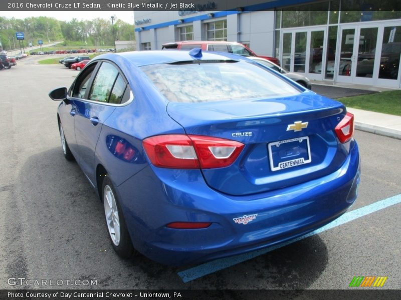 Kinetic Blue Metallic / Jet Black 2016 Chevrolet Cruze LT Sedan