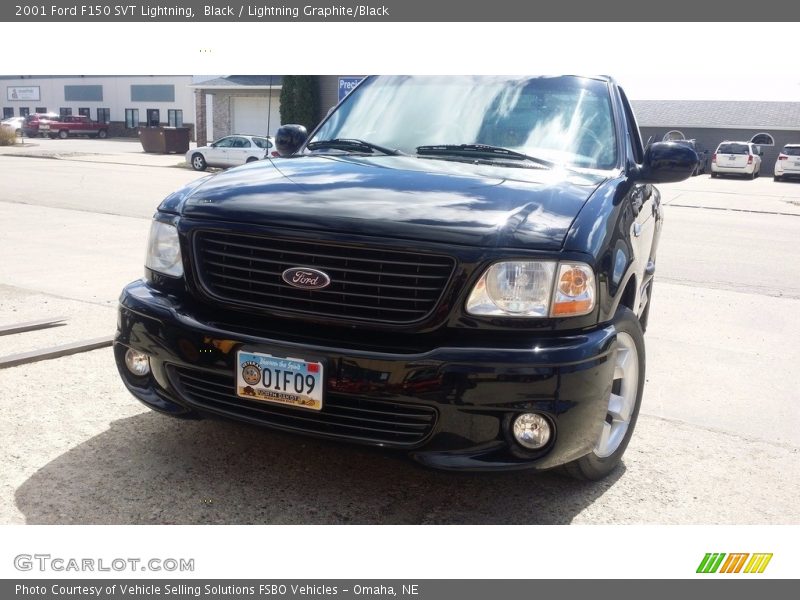 Black / Lightning Graphite/Black 2001 Ford F150 SVT Lightning