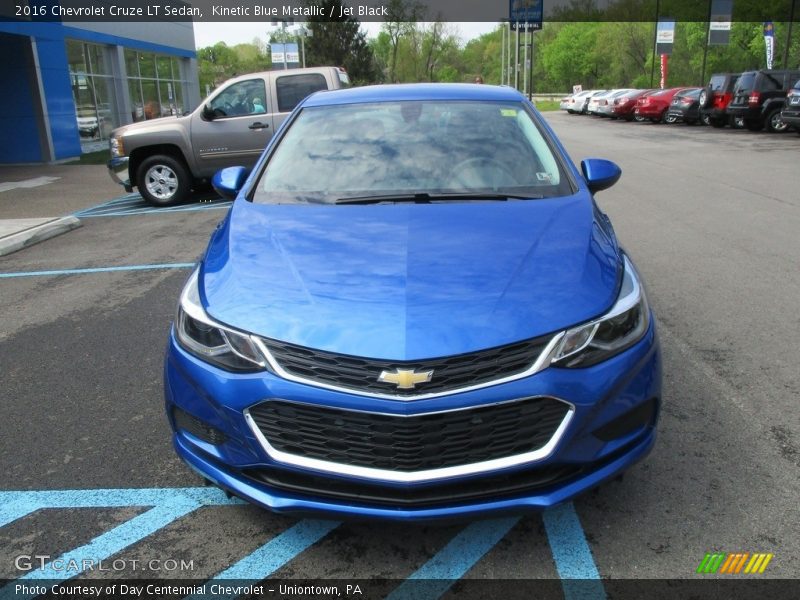 Kinetic Blue Metallic / Jet Black 2016 Chevrolet Cruze LT Sedan