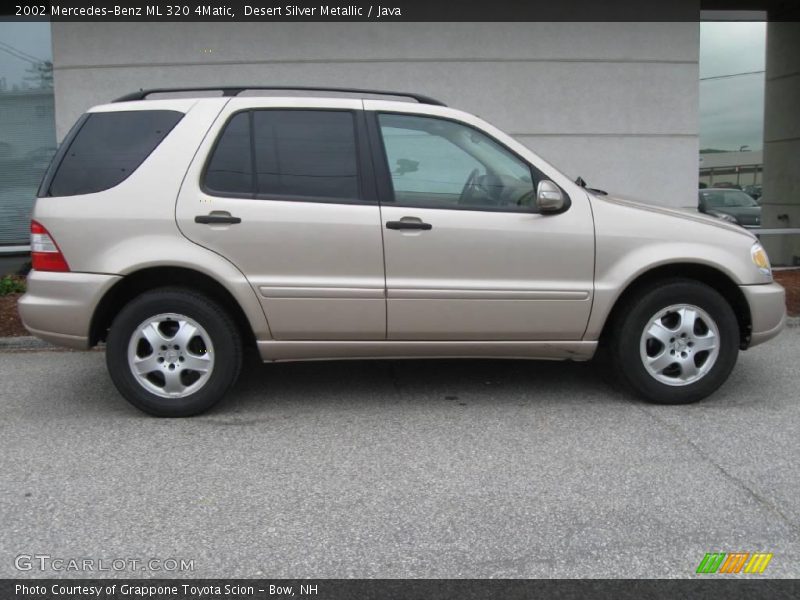 Desert Silver Metallic / Java 2002 Mercedes-Benz ML 320 4Matic