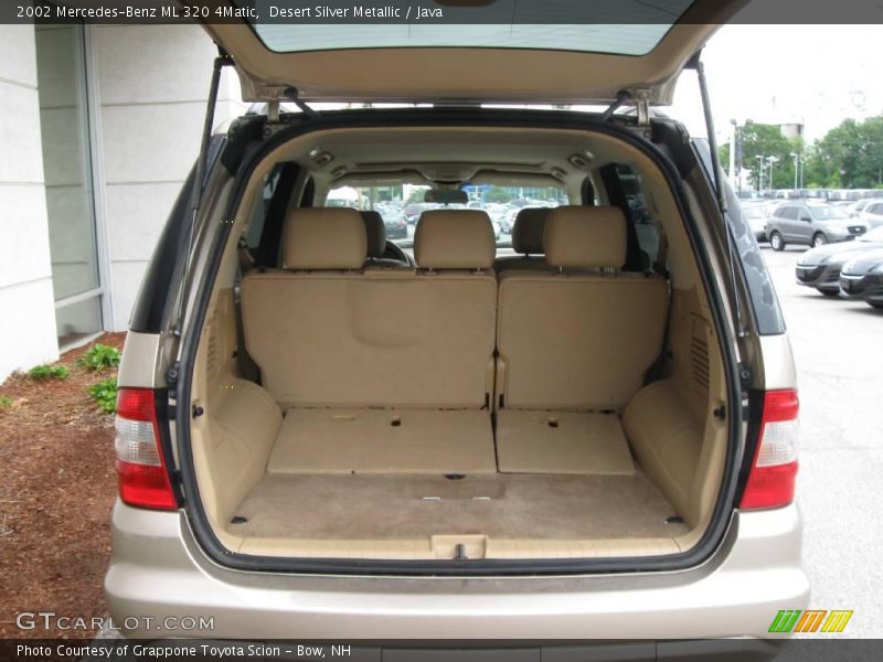 Desert Silver Metallic / Java 2002 Mercedes-Benz ML 320 4Matic