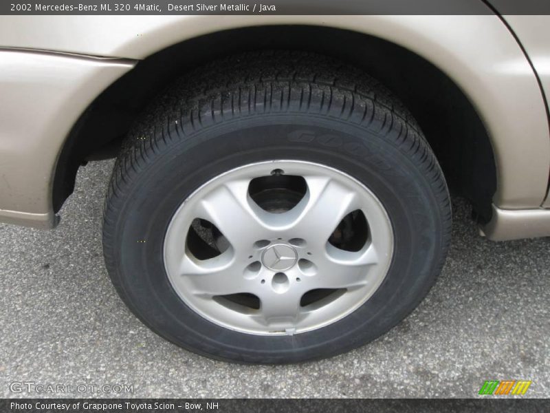 Desert Silver Metallic / Java 2002 Mercedes-Benz ML 320 4Matic