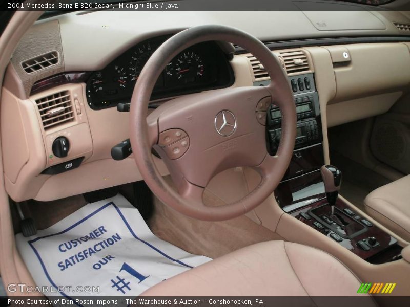 Midnight Blue / Java 2001 Mercedes-Benz E 320 Sedan