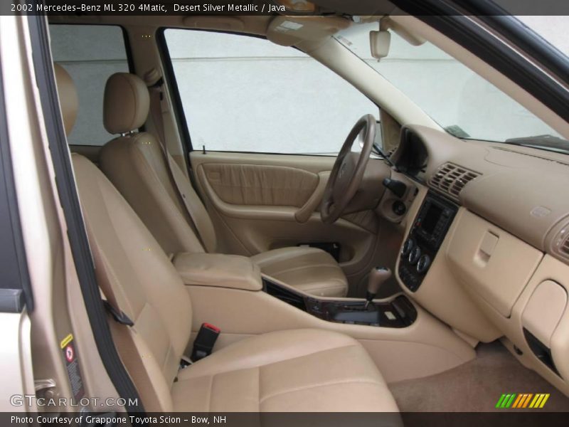 Desert Silver Metallic / Java 2002 Mercedes-Benz ML 320 4Matic