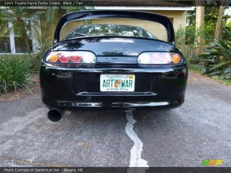 Black / Tan 1993 Toyota Supra Turbo Coupe