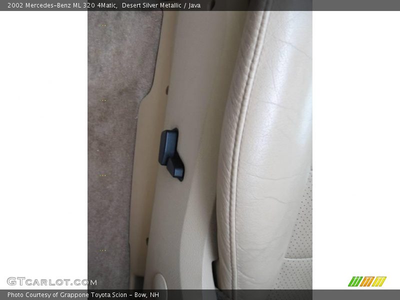 Desert Silver Metallic / Java 2002 Mercedes-Benz ML 320 4Matic