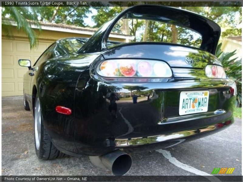 Black / Tan 1993 Toyota Supra Turbo Coupe