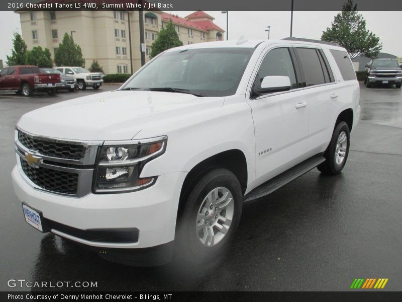 Summit White / Jet Black 2016 Chevrolet Tahoe LS 4WD